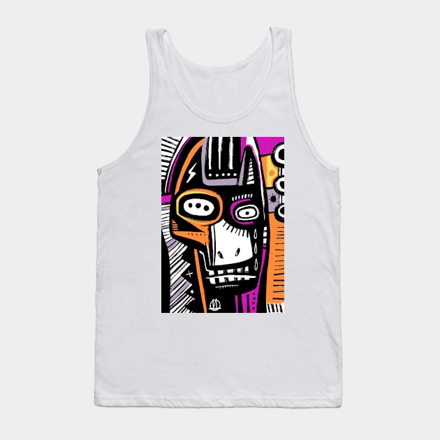 Crazy Tank Top by Daria Kusto